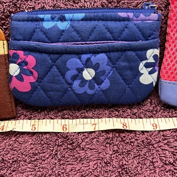 3 for 1, Thatcher Card Case, Vera Bradley Coin case, Love Makeup bag, - Picture 6 of 7
